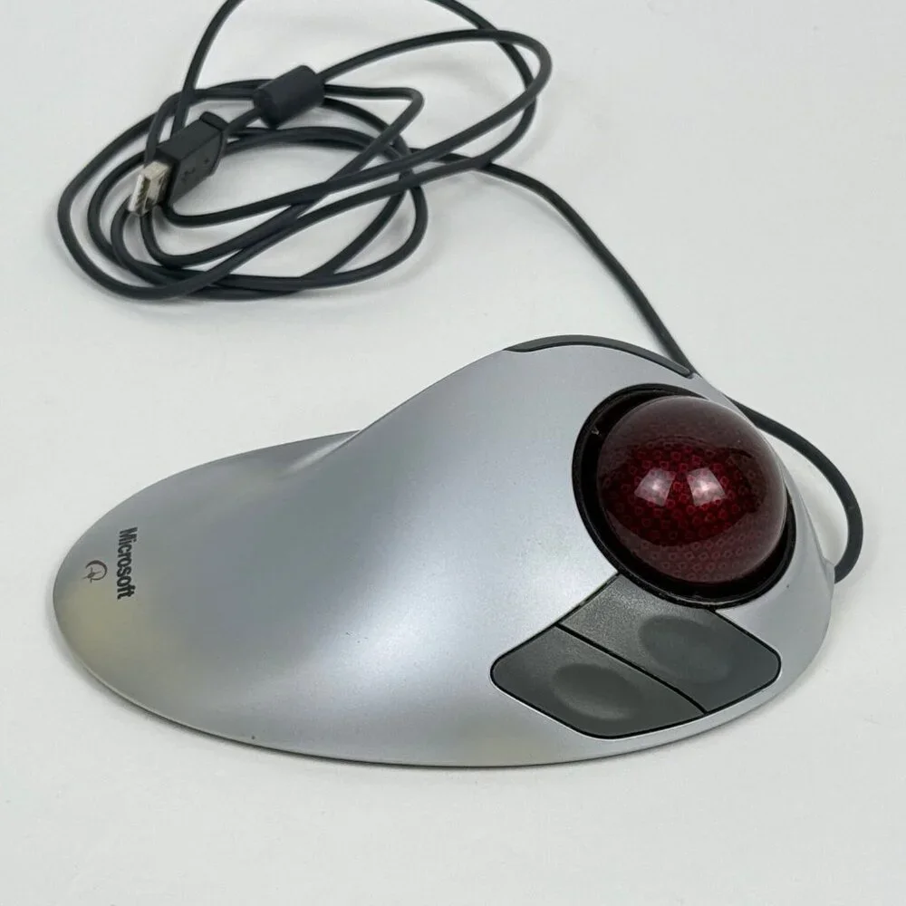 Microsoft Trackball Explorer 1.0 PS2 USB Compatible X08-70390